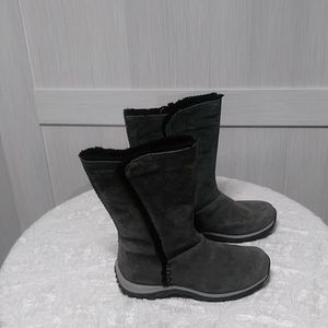 Patagonia winter boots sz 8.5 color gray leather